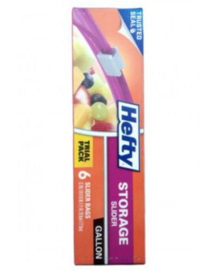 Picture of Hefty Storage Gallon Bag 6 Pc