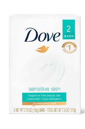 Picture of Dove Sensitive Skin Bar 4 Oz