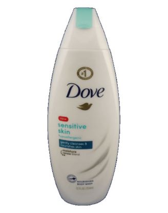 Picture of Dove Sensitive Skin Body Wash 12 Oz
