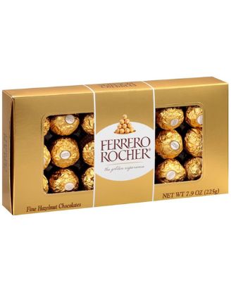 Picture of Ferrero Rocher Fine Hazelnut Chocolate 7.9 Oz
