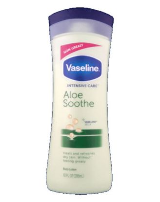 Picture of Vaseline Aloe Soothe Intense Care Lotion 10 Oz