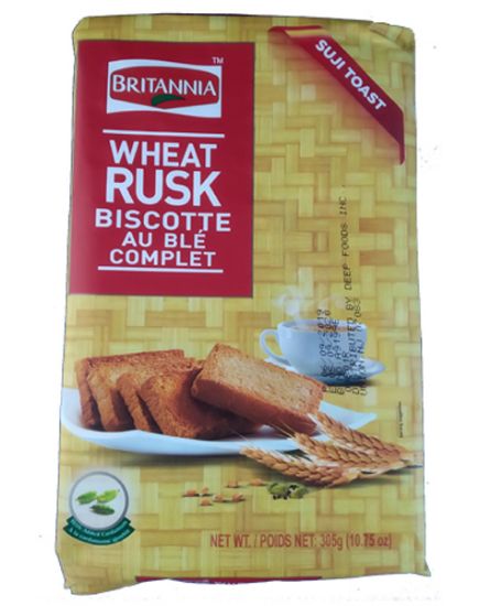 Picture of Britannia Wheat Rusk 305 Grams