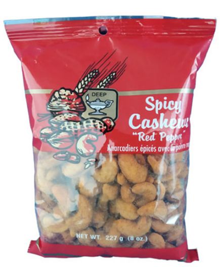 Picture of Deep Spicy Cashews 227 Grams