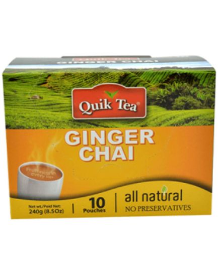Picture of Quik Tea Ginger Chai 10 Bag