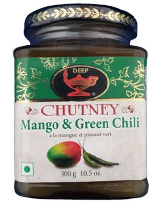 Picture of Deep Mango And Green Chilli Chutney 10.50 Oz