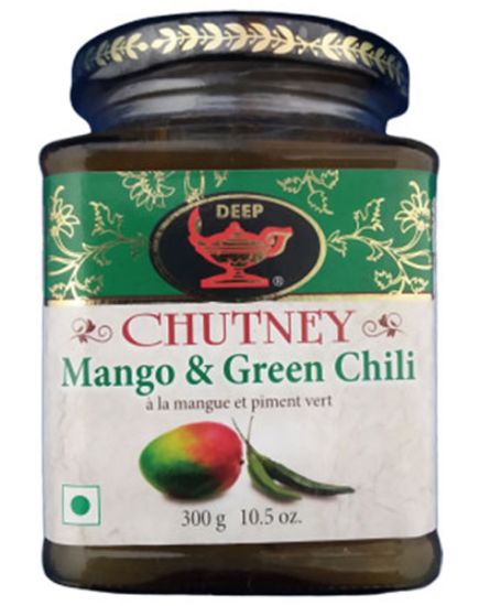 Picture of Deep Mango And Green Chilli Chutney 10.50 Oz