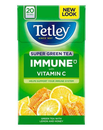 Picture of Tetley Super Tea Immune With Vitamin C 20 Bag