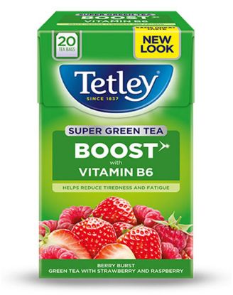 Picture of Tetley Super Tea Boost With Vitamin B6 20 Bag