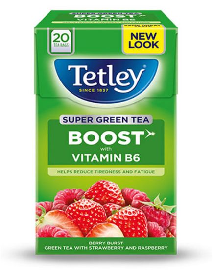Picture of Tetley Super Tea Boost With Vitamin B6 20 Bag