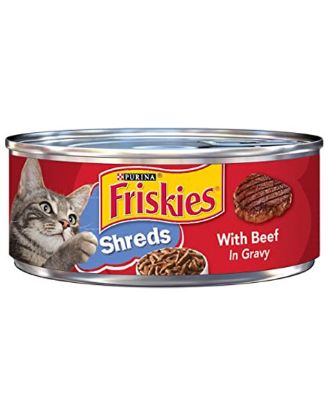 Picture of Purina Friskies Shreds With Beef In Gravy 5.5 Oz