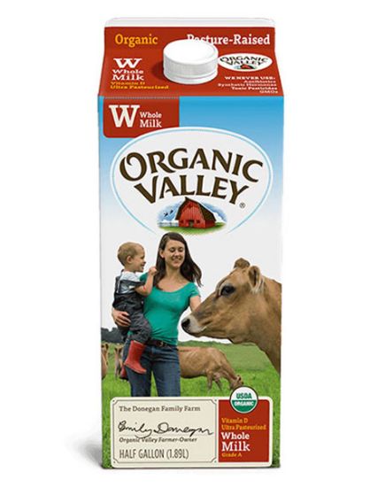 Picture of Organic Valley Whole Milk 64 Oz