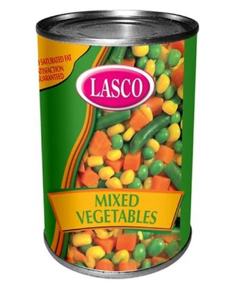 Picture of Lasco Mixed Vegetables 425 Grams