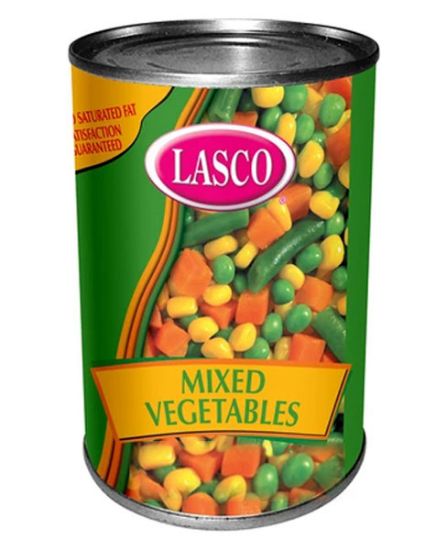 Picture of Lasco Mixed Vegetables 425 Grams