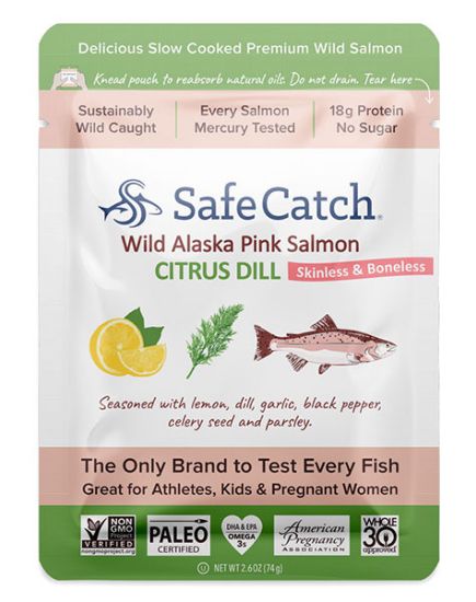 Picture of Safe Catch Wild Pacific Pink Salmon Skiniess & Boneless 3 Oz
