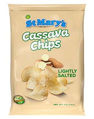 Picture of St Mary/'s Cassava Chips 40 Gm