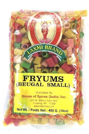 Picture of Laxmi Brand Fryums Beugal Small 400 Grams