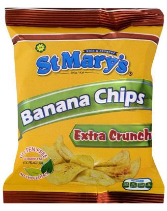 Picture of St Mary/'s Extra Crunchy Banana Chips 2.5 Oz