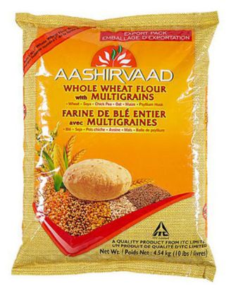 Picture of Aashirvaad Whole Wheat Multigrain Atta 10 Lbs