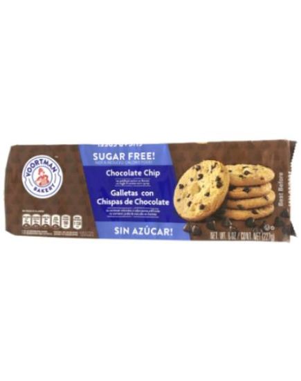 Picture of Voortman Chocolate Chip Sugar Free Cookie 8 Oz
