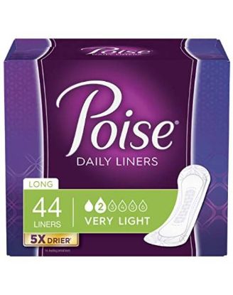 Picture of Poise Long Liners 44 Pcs