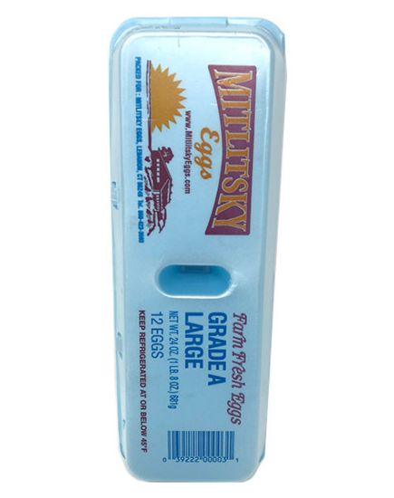 Picture of Mitlitsky Farm Fresh White Eggs Grade A 12 Pc