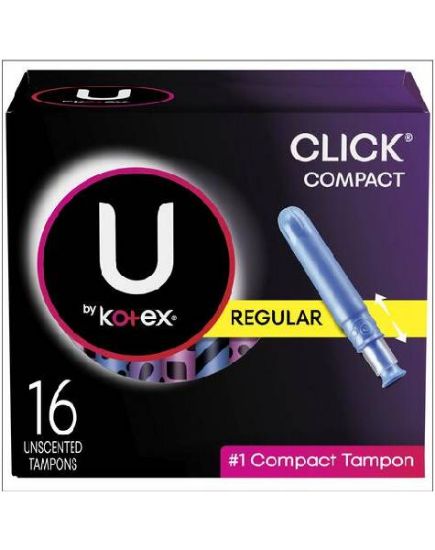Picture of Kotex Click Compact Tampons 16 Pc