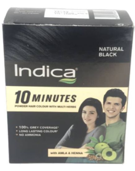 Picture of Indica Natural Black Hair Colour 40 Grams