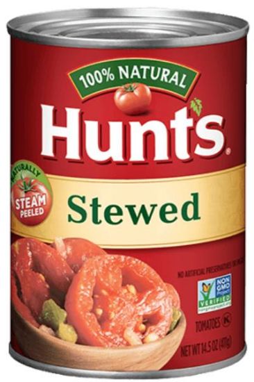 Picture of Hunt/'s Stewed Tomatoes 411 Grams