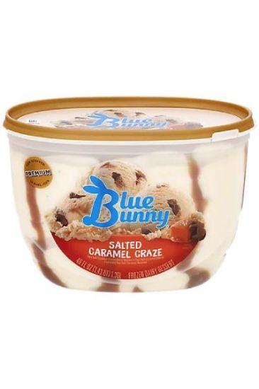 Picture of Blue Bunny Salted Caramel Craze 473 Ml