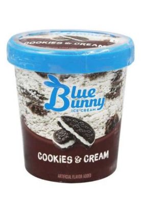 Picture of Blue Bunny Cookies & Cream Ice Cream 473 Ml
