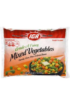 Picture of Iga Mixed Vegetables 1 Lbs