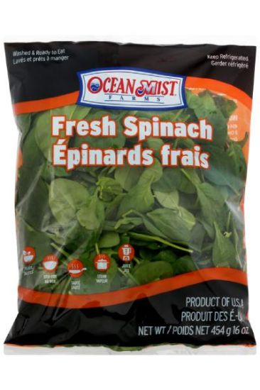 Picture of Ocean Mist Fresh Spinach 10 Oz