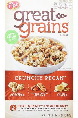 Picture of Great Grains Cereal Crunchy Pecan 453 Grams