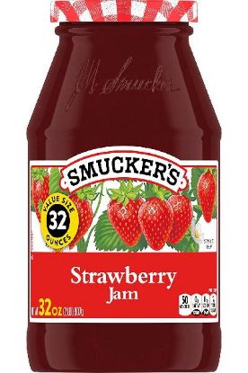 Picture of Smuckers Strawberry Preserves 32 Oz