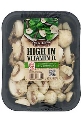 Picture of Monterey Whole Mashroom White 8 Oz