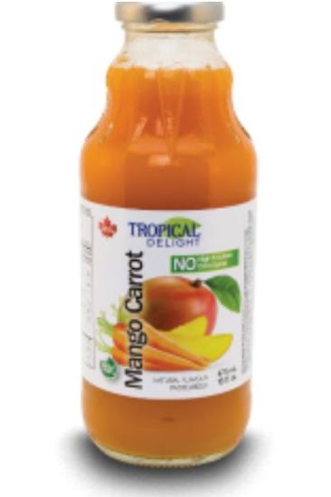 Picture of Tropical Delight Mango Carrot 473 Ml