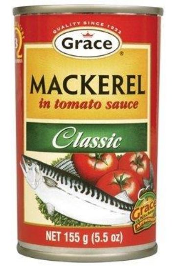 Picture of Grace Mackerel In Tomato Sauce Classic 5.5 Oz