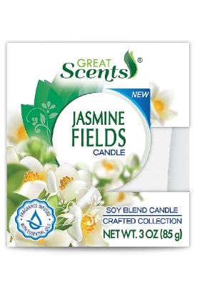 Picture of Great Scents Jasmine Fields Candle 3 Oz