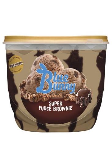 Picture of Blue Bunny Super Fudge Brownie 473 Ml