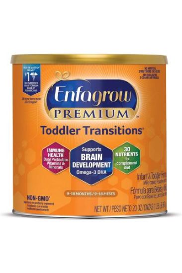 Picture of Enfagrow Toddler Transitions Infant & Toddler Formula With Iron Milk Based Powder 2 (9-18 Months) 20 Z
