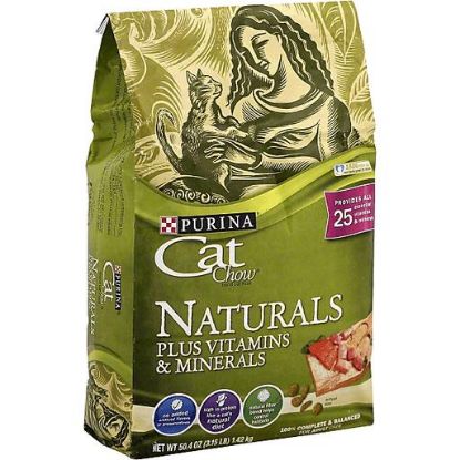 Picture of Purina Cat Chow Naturals Plus Vitamin & Minerals Cat Food 3.15 Lb