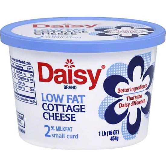 Picture of Daisy Cheese Small Curd 2% Milkfat Low Fat 16 Oz
