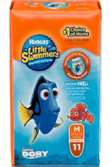 Picture of Huggies Little Swimmers Disposable Swimpants Disney M 24-34 Lb 11 Ct