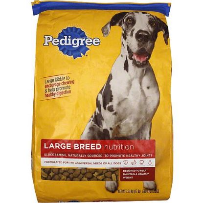 Picture of Pedigree Food For Dogs Large Breed Nutrition 17 Lb
