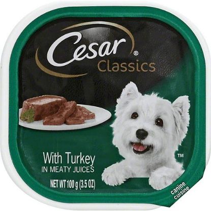 Picture of Cesar Wet Dog Food Turkey 100 Grams