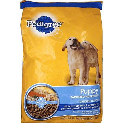 Picture of Pedigree Puppy Growth & Protection Chicken & Vegetable Flavor Dog Food 16.3 Lb