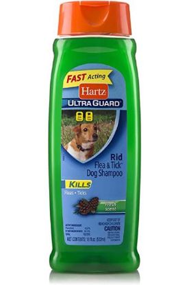 Picture of Hartz Ultra Guard Dog Shampoo Rid Flea & Tick Fresh Scent 18 Oz