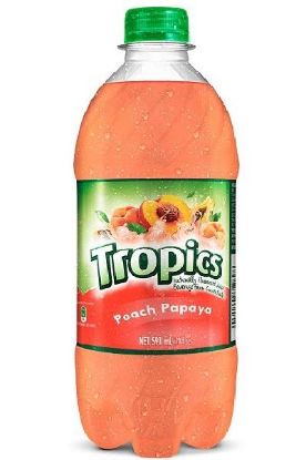 Picture of Tropicana Peach Papaya Drink 20 Oz