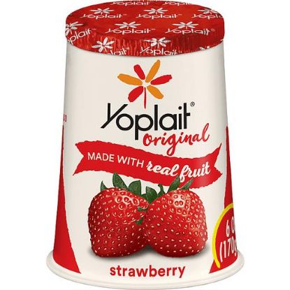 Picture of Yoplait Original Yogurt Low Fat Strawberry 6 Oz