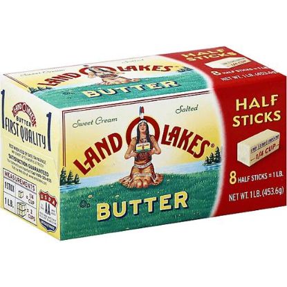 Picture of Land O Lakes Butter Half Stick Salted 1 Lb